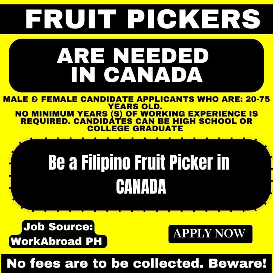 Fruit and Vegetable Picker Jobs in Canada